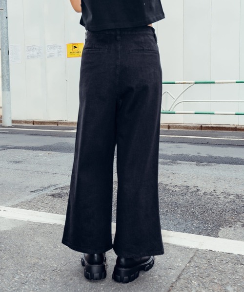 セール】Hi waist baggy denim pants（デニムパンツ）｜Subciety