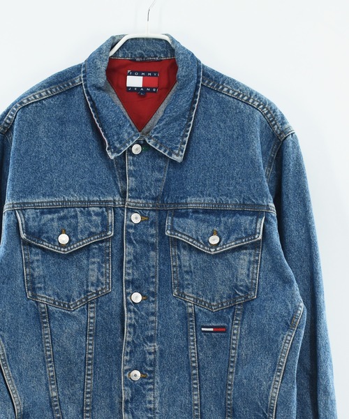 【ヴィンテージ古着】90’s TOMMY HILFIGER デニムジャケット