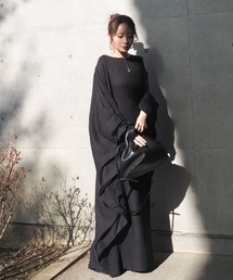 dolman sleeve long dress /ドルマンスリーブ ロングワンピース 