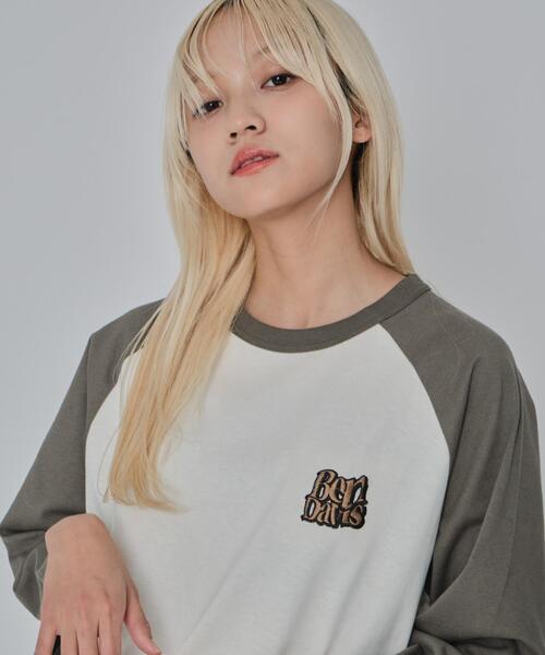 BEN DAVIS(ベンデイビス)の「∴WEGO/別注BENDAVISグラフィックラグランT(Tシャツ/カットソー・メンズ・アイボリー/ホワイト・MEDIUM/LARGE)」の16枚目の写真