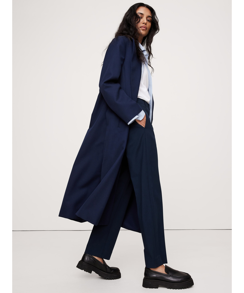 Banana Republic(バナナリパブリック)の「ハイライズ モダンスリム リファインド アンクルパンツ(その他パンツ・レディース・ネイビー/アイボリー/ブラック・2/0/4/6/8)」の10枚目の写真