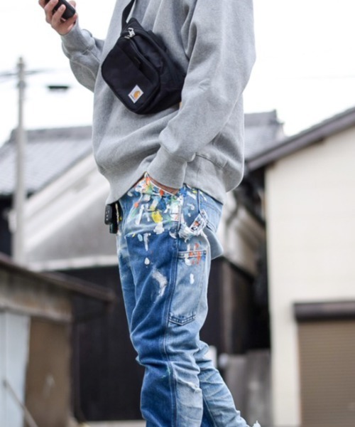 Carhartt（カーハート）の「Carhartt ボディバッグ（ボディバッグ/ウエストポーチ・メンズ・カモフラージュ/ブラウン系その他/その他/ブラック/グレー系その他・FREE）」の8枚目の写真