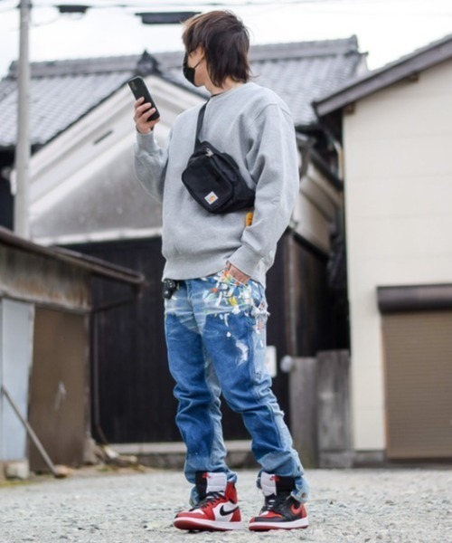 Carhartt（カーハート）の「Carhartt ボディバッグ（ボディバッグ/ウエストポーチ・メンズ・カモフラージュ/ブラウン系その他/その他/ブラック/グレー系その他・FREE）」の7枚目の写真