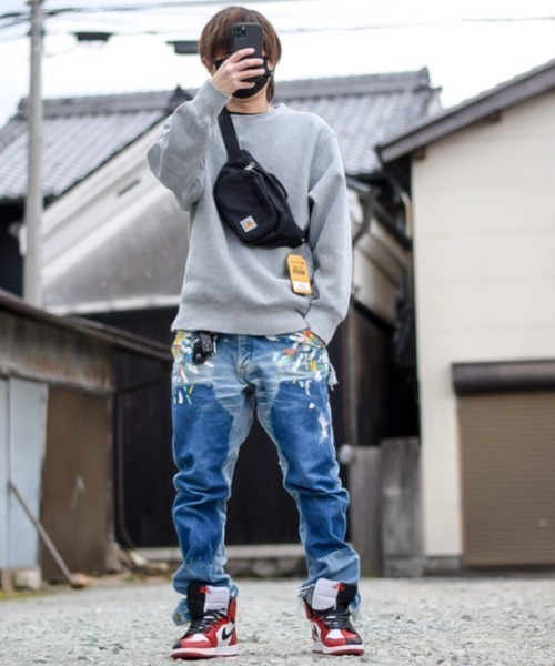 Carhartt（カーハート）の「Carhartt ボディバッグ（ボディバッグ/ウエストポーチ・メンズ・カモフラージュ/ブラウン系その他/その他/ブラック/グレー系その他・FREE）」の9枚目の写真