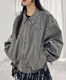 Figments（フィグメンツ）の「スタッズテディジャケット（ブルゾン）」