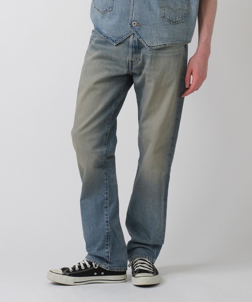 Levi's(リーバイス)の「Levi's/リーバイス 501(R) ジーンズ ミディアムインディゴ(デニムパンツ・メンズ・インディゴブルー・W28 L32/W29 L32/W30 L32/W31 L32/W32 L32/W33 L32/W34 L32/W36 L32)」の6枚目の写真