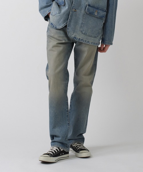 Levi's(リーバイス)の「Levi's/リーバイス 501(R) ジーンズ ミディアムインディゴ(デニムパンツ・メンズ・インディゴブルー・W28 L32/W29 L32/W30 L32/W31 L32/W32 L32/W33 L32/W34 L32/W36 L32)」の7枚目の写真