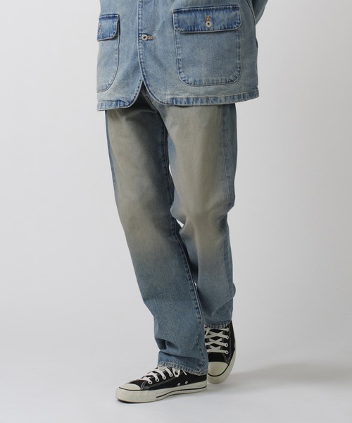 Levi's(リーバイス)の「Levi's/リーバイス 501(R) ジーンズ ミディアムインディゴ(デニムパンツ・メンズ・インディゴブルー・W28 L32/W29 L32/W30 L32/W31 L32/W32 L32/W33 L32/W34 L32/W36 L32)」の8枚目の写真