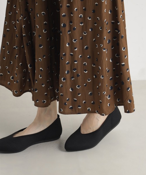 FOUND GOOD（ファウンドグッド）の「ヤワラカルイニットパンプスP（その他シューズ・レディース・アイボリー/ブラック/ブラウン系/グレー系・XL/L/S/M）」の11枚目の写真