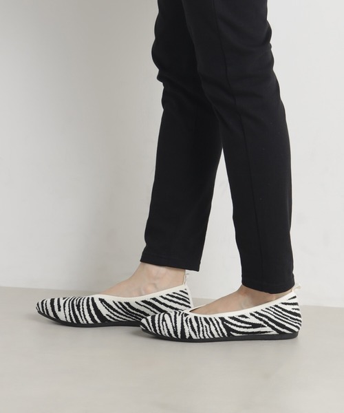 FOUND GOOD（ファウンドグッド）の「ヤワラカルイニットパンプスP（その他シューズ・レディース・アイボリー/ブラック/ブラウン系/グレー系・XL/L/S/M）」の10枚目の写真