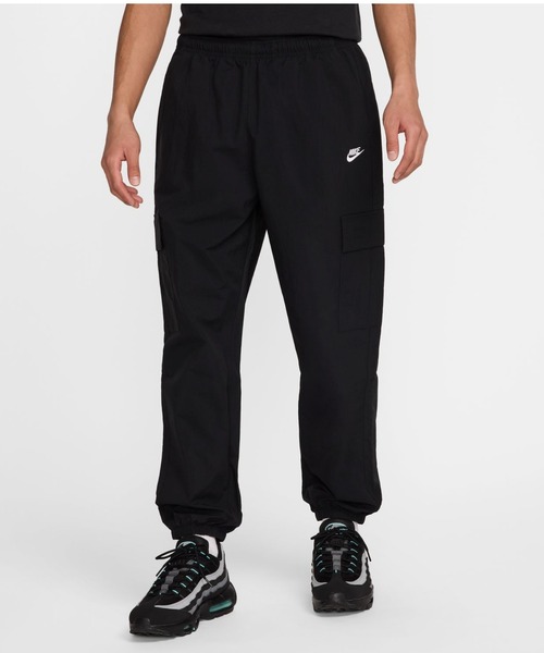 NIKE(ナイキ)の「ナイキ NIKE ナイキ クラブ ウーヴン カーゴ パンツ(カーゴパンツ・メンズ・グレー/ブラック・S/M/L/LL/3L)」の3枚目の写真