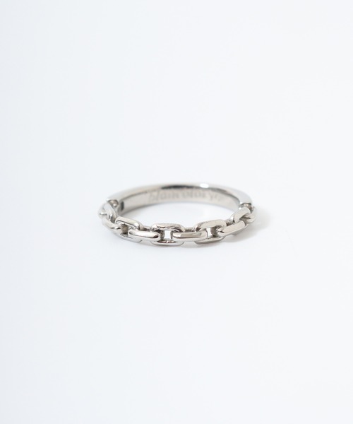 blancotokyo（ブランコトウキョウ）の「blancotokyo 日本製 金属アレルギー対策 サージカル ステンレス 316L チェーン リング 男女兼用（リング・レディース・シルバー/ゴールド・#9/#11/#13）」の5枚目の写真