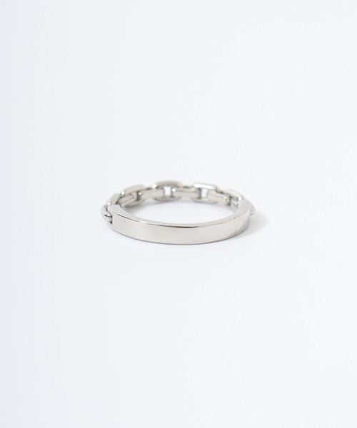 blancotokyo（ブランコトウキョウ）の「blancotokyo 日本製 金属アレルギー対策 サージカル ステンレス 316L チェーン リング 男女兼用（リング・レディース・シルバー/ゴールド・#9/#11/#13）」の7枚目の写真