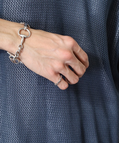 blancotokyo（ブランコトウキョウ）の「blancotokyo 日本製 金属アレルギー対策 サージカル ステンレス 316L チェーン リング 男女兼用（リング・レディース・シルバー/ゴールド・#9/#11/#13）」の8枚目の写真
