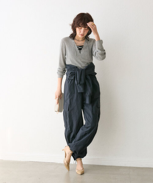 RIVE DROITE（リヴドロワ）の「【首元に存在感をプラス】ボールショートネックレス（ネックレス・レディース・ブラック・FREE）」の14枚目の写真