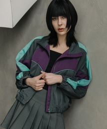 FOREVER 21 | 【2025SS】配色トラックブルゾン(ブルゾン)