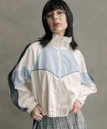 FOREVER 21 | 【2025SS】配色トラックブルゾン(ブルゾン)