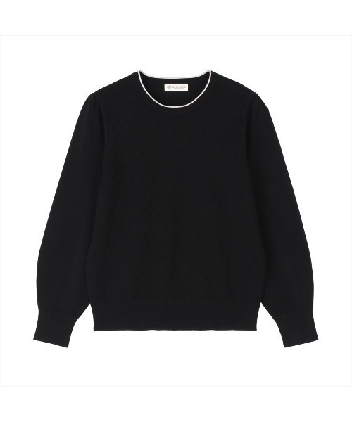 TOKYO SHIRTS（トウキョウシャツ）の「リンクス柄 レディースニットプルオーバー（ニット/セーター・レディース・グレー/ブラック・M/L）」の15枚目の写真