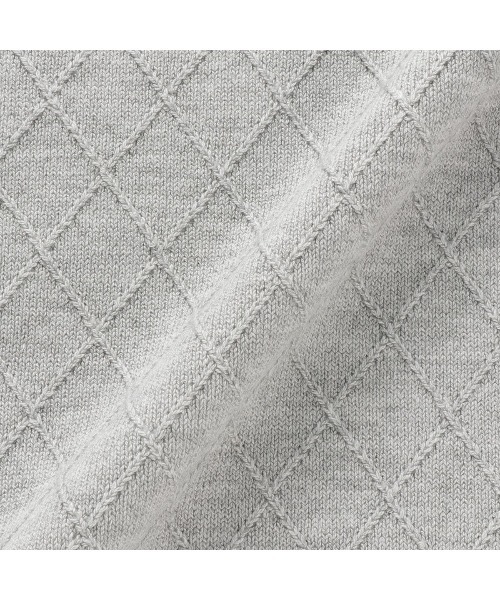 TOKYO SHIRTS（トウキョウシャツ）の「リンクス柄 レディースニットプルオーバー（ニット/セーター・レディース・グレー/ブラック・M/L）」の12枚目の写真