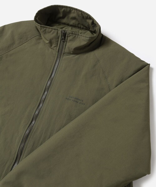 Saturdays NYC(サタデーズ ニューヨークシティ )の「Ripstop Padded Light Jacket(ナイロンジャケット・メンズ・オリーブ/ベージュ・M/S/L/XL)」の8枚目の写真