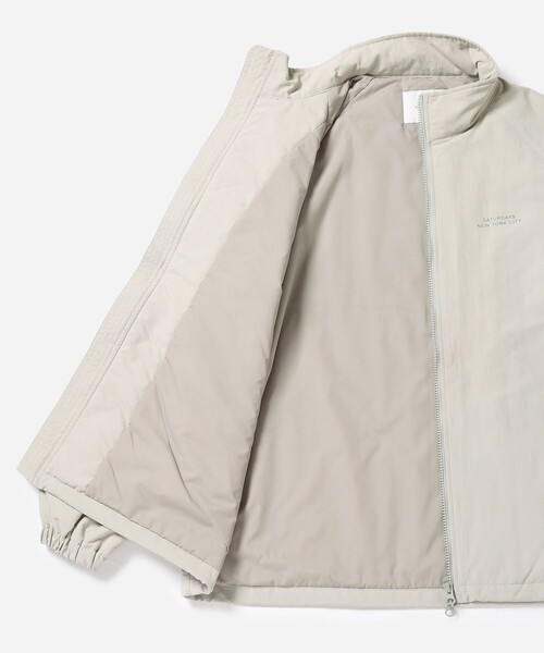 Saturdays NYC(サタデーズ ニューヨークシティ )の「Ripstop Padded Light Jacket(ナイロンジャケット・メンズ・オリーブ/ベージュ・M/S/L/XL)」の16枚目の写真