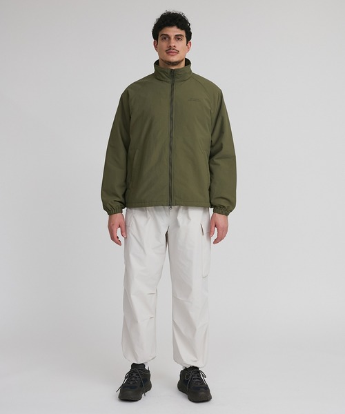 Saturdays NYC(サタデーズ ニューヨークシティ )の「Ripstop Padded Light Jacket(ナイロンジャケット・メンズ・オリーブ/ベージュ・M/S/L/XL)」の18枚目の写真