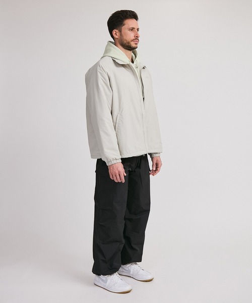 Saturdays NYC(サタデーズ ニューヨークシティ )の「Ripstop Padded Light Jacket(ナイロンジャケット・メンズ・オリーブ/ベージュ・M/S/L/XL)」の20枚目の写真