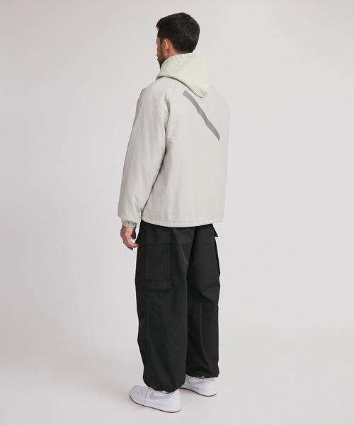 Saturdays NYC(サタデーズ ニューヨークシティ )の「Ripstop Padded Light Jacket(ナイロンジャケット・メンズ・オリーブ/ベージュ・M/S/L/XL)」の21枚目の写真
