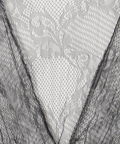 DES PRES（デ・プレ）の「コードリーレース ペプラムノースリーブブラウス（シャツ/ブラウス・レディース・ブラック・FREE）」の10枚目の写真