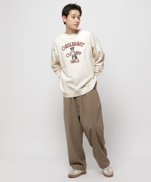 niko and...（ニコアンド）の「デニム切り替えスラックス（スラックス・メンズ・チャコール/ベージュ・LARGE/MEDIUM）」の12枚目の写真