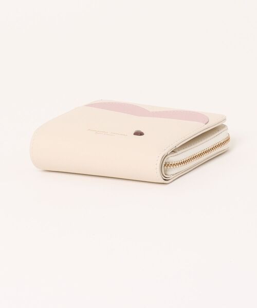 Samantha Thavasa Petit Choice(サマンサタバサ プチチョイス)の「ショコラコレクション 折財布(財布・レディース・ピンクベージュ/ワインレッド・FREE)」の4枚目の写真