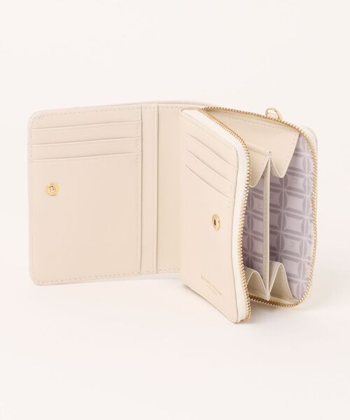 Samantha Thavasa Petit Choice(サマンサタバサ プチチョイス)の「ショコラコレクション 折財布(財布・レディース・ピンクベージュ/ワインレッド・FREE)」の5枚目の写真