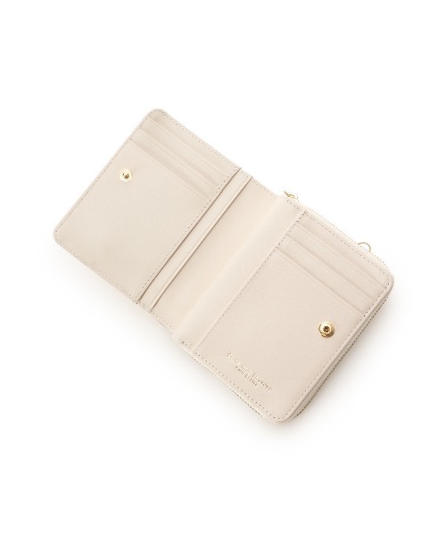 Samantha Thavasa Petit Choice(サマンサタバサ プチチョイス)の「ショコラコレクション 折財布(財布・レディース・ピンクベージュ/ワインレッド・FREE)」の9枚目の写真