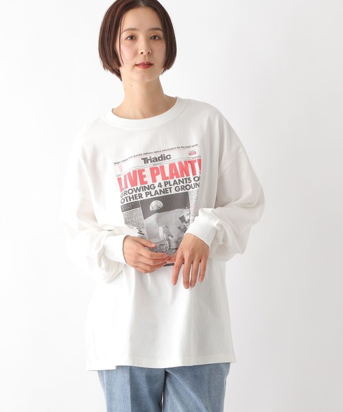 NEWSプリントロンT 319720（Tシャツ/カットソー）｜LEPSIM（レプシィム