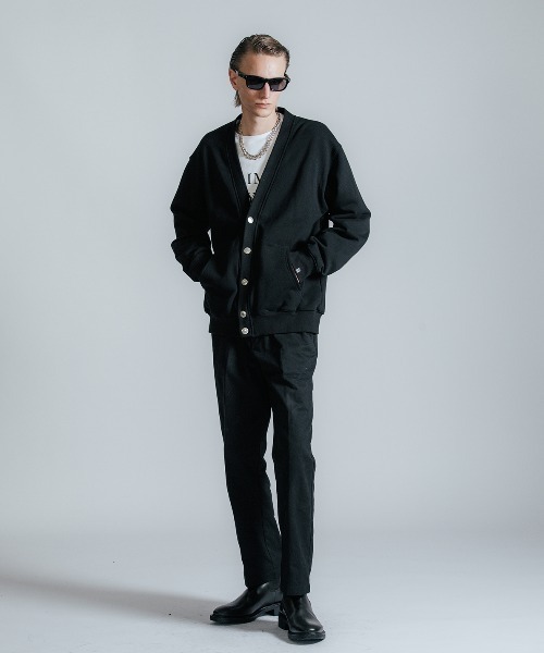 CRIMIE（クライミー）の「SWEAT CARDIGAN（カーディガン/ボレロ・メンズ・ブラック/グレー/ネイビー・M/L/XL/XXL/S）」の12枚目の写真