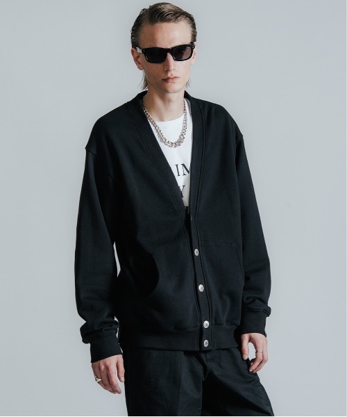 CRIMIE（クライミー）の「SWEAT CARDIGAN（カーディガン/ボレロ・メンズ・ブラック/グレー/ネイビー・M/L/XL/XXL/S）」の15枚目の写真