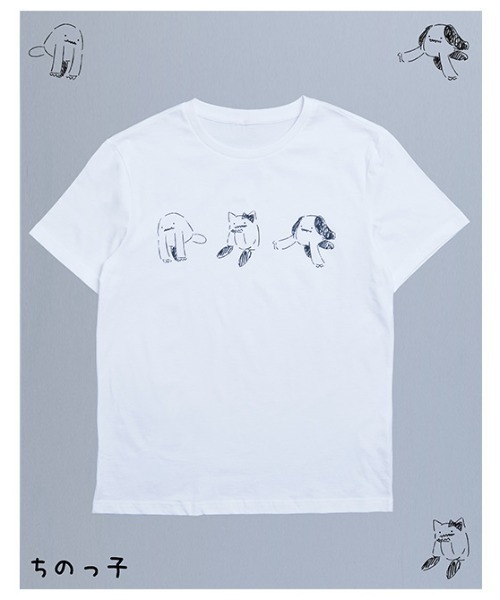 SPECIAL PRODUCT DESIGN(スペシャルプロダクトデザイン)の「通常販売開始!〈ちのっ子〉Tシャツ ブラック・ホワイト(Tシャツ/カットソー・メンズ・ブラック/ホワイト・SMALL/MEDIUM/LARGE/X-LARGE)」の1枚目の写真