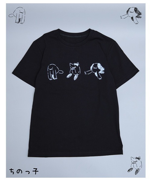SPECIAL PRODUCT DESIGN(スペシャルプロダクトデザイン)の「通常販売開始!〈ちのっ子〉Tシャツ ブラック・ホワイト(Tシャツ/カットソー・メンズ・ブラック/ホワイト・SMALL/MEDIUM/LARGE/X-LARGE)」の5枚目の写真