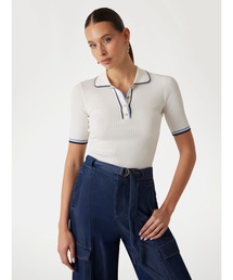 Guess | THALIA Polo Neck Ss Sweater ポロシャツ(ポロシャツ)