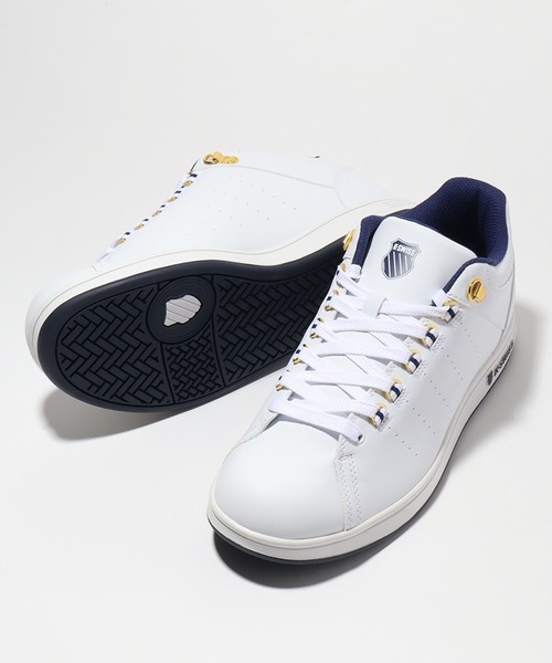 K-SWISS（ケースイス）の「【K-SWISS/ケースイス】パンチング ミッドカット スニーカー（スニーカー・メンズ・ホワイト/ホワイト系その他/ホワイト系その他2・26.5cm/27.0cm/26.0cm/25.0cm/25.5cm/27.5cm/28.0cm）」の12枚目の写真