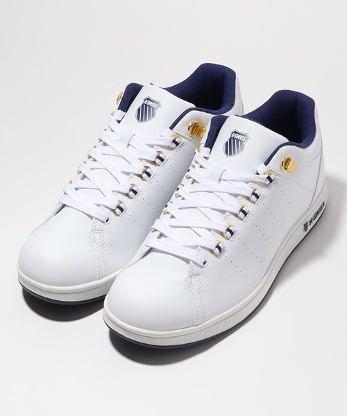 K-SWISS（ケースイス）の「【K-SWISS/ケースイス】パンチング ミッドカット スニーカー（スニーカー・メンズ・ホワイト/ホワイト系その他/ホワイト系その他2・26.5cm/27.0cm/26.0cm/25.0cm/25.5cm/27.5cm/28.0cm）」の11枚目の写真