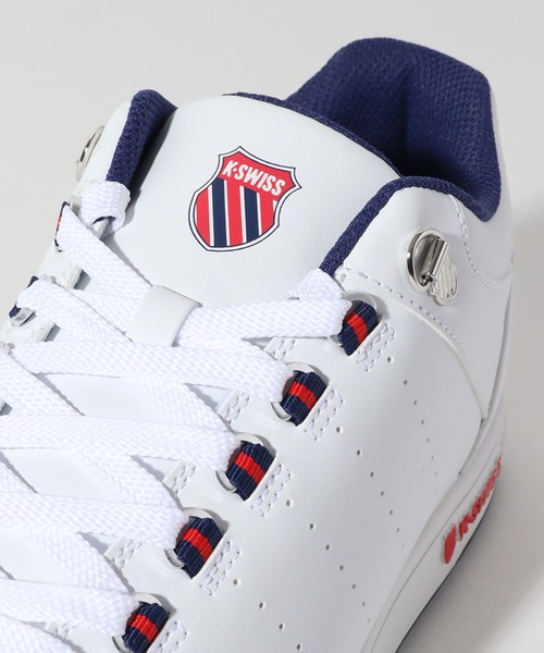 K-SWISS（ケースイス）の「【K-SWISS/ケースイス】パンチング ミッドカット スニーカー（スニーカー・メンズ・ホワイト/ホワイト系その他/ホワイト系その他2・26.5cm/27.0cm/26.0cm/25.0cm/25.5cm/27.5cm/28.0cm）」の17枚目の写真