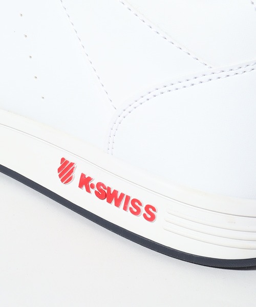 K-SWISS（ケースイス）の「【K-SWISS/ケースイス】パンチング ミッドカット スニーカー（スニーカー・メンズ・ホワイト/ホワイト系その他/ホワイト系その他2・26.5cm/27.0cm/26.0cm/25.0cm/25.5cm/27.5cm/28.0cm）」の20枚目の写真