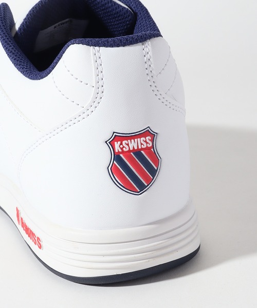 K-SWISS（ケースイス）の「【K-SWISS/ケースイス】パンチング ミッドカット スニーカー（スニーカー・メンズ・ホワイト/ホワイト系その他/ホワイト系その他2・26.5cm/27.0cm/26.0cm/25.0cm/25.5cm/27.5cm/28.0cm）」の21枚目の写真