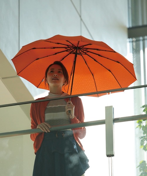 mabu 軽量12本骨 晴雨兼用 折りたたみ傘 【江戸】 SVI（折りたたみ傘