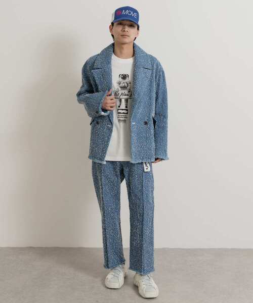 masterkey（マスターキー）の「master key　BULLET PANTS（デニムパンツ・メンズ・インディゴブルー・1）」の7枚目の写真