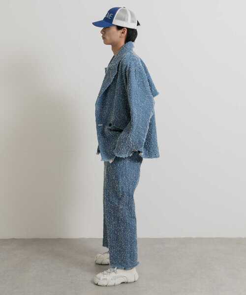 masterkey（マスターキー）の「master key　BULLET PANTS（デニムパンツ・メンズ・インディゴブルー・1）」の8枚目の写真