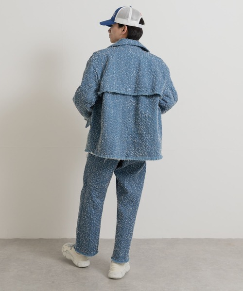 masterkey（マスターキー）の「master key　BULLET PANTS（デニムパンツ・メンズ・インディゴブルー・1）」の9枚目の写真