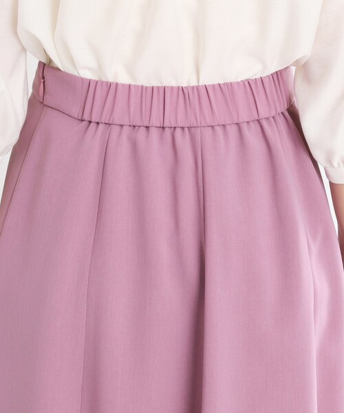 Reflect（リフレクト）の「【マシンウォッシュ可／細見え】フレアシルエットスカート（スカート・レディース・ネイビー/グリーン/ピンク系/ナチュラル・05/07/09/11/13/15 /17）」の14枚目の写真