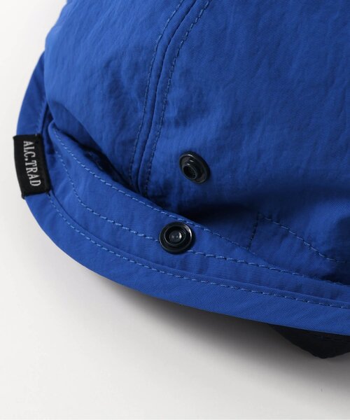 apres les cours（アプレレクール）の「日よけ付きロゴ刺繍キャップ（キャップ・キッズ・ブラック/ブルー・50/54/58）」の9枚目の写真